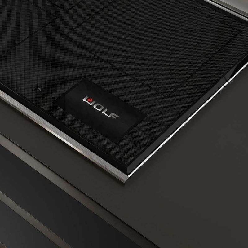 Wolf 30" Transitional Induction Cooktop, model CI30460T/S — cooktops & rangetops & modules specified and installed by iKitchen Cabinetry, view 2