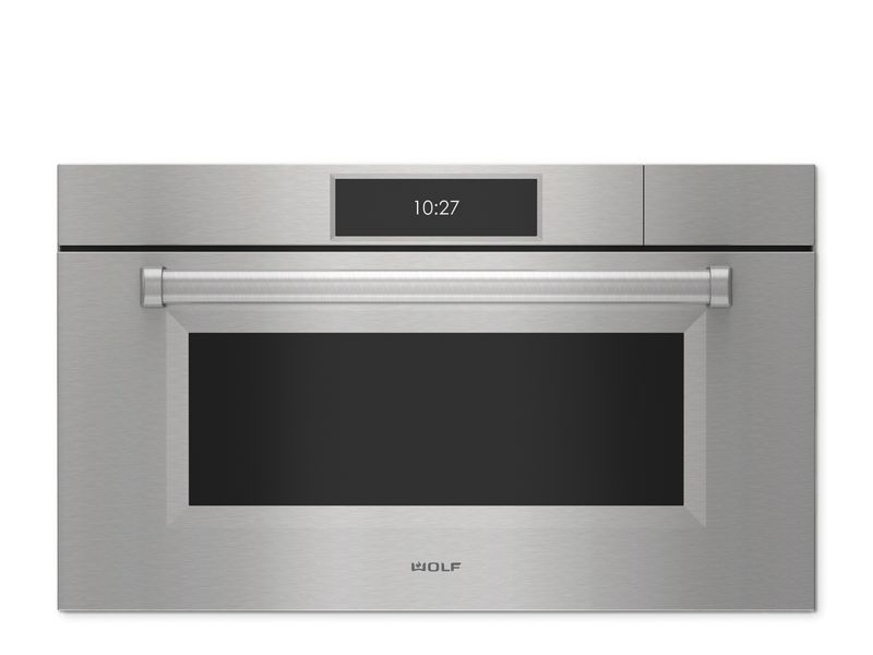 Wolf 30" M Series Professional Convection Steam Oven, model CSO3050PM/S/P — built-in ovens specified and installed by iKitchen Cabinetry