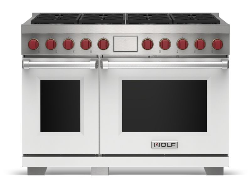Wolf 48" Dual Fuel Range - 8 Burners, model DF48850/S/P/LP — ranges specified and installed by iKitchen Cabinetry, view 4