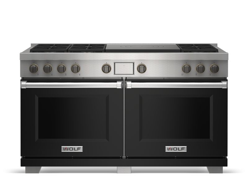 Wolf 60" Dual Fuel Range - 6 Burners and French Top, model DF60650F/S/P/LP — ranges specified and installed by iKitchen Cabinetry, view 6