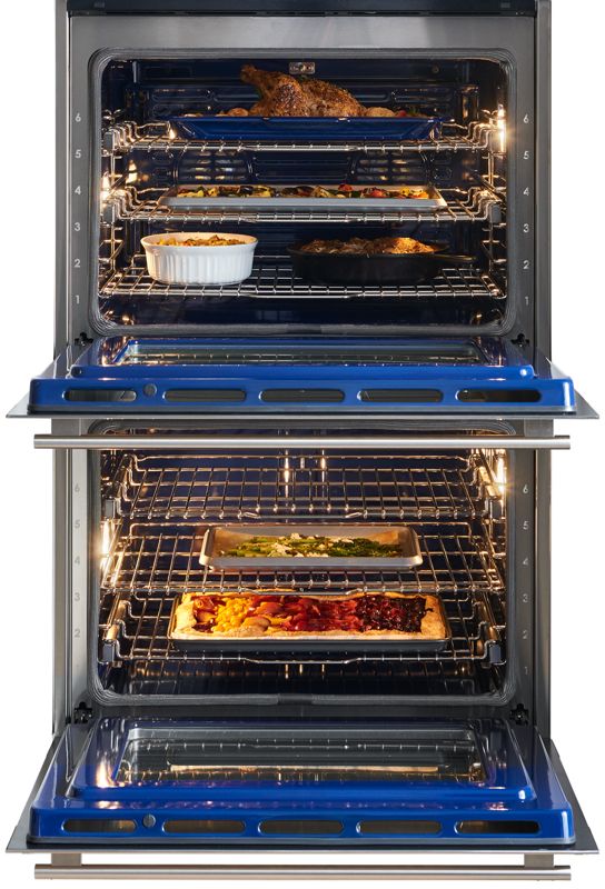 Wolf 30" E Series Professional Built-In Double Oven, model DO3050PE/S/P — built-in ovens specified and installed by iKitchen Cabinetry, view 2