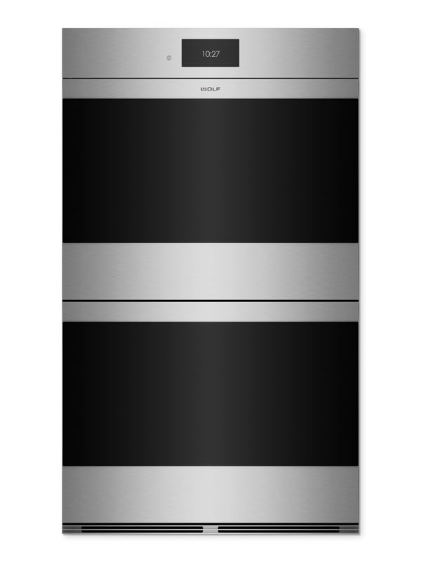 Wolf M Series Contemporary Built-In Double Oven, model DO50CM — built-in ovens specified and installed by iKitchen Cabinetry