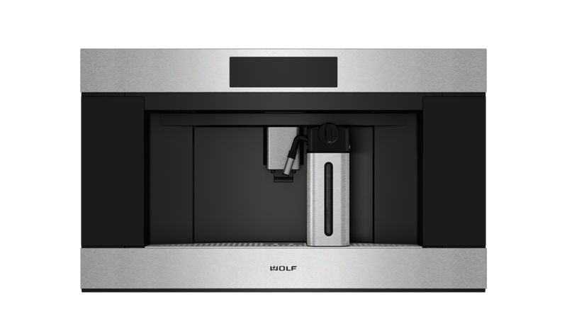 Wolf 30" E Series Transitional Coffee System, model EC3050TE/S — coffee system specified and installed by iKitchen Cabinetry, view 2
