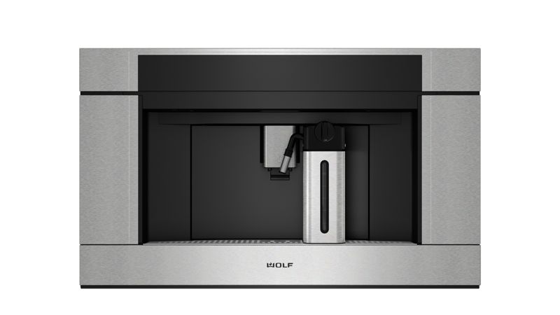 Wolf 30" M Series Transitional Coffee System, model EC3050TM/S — coffee system specified and installed by iKitchen Cabinetry, view 2