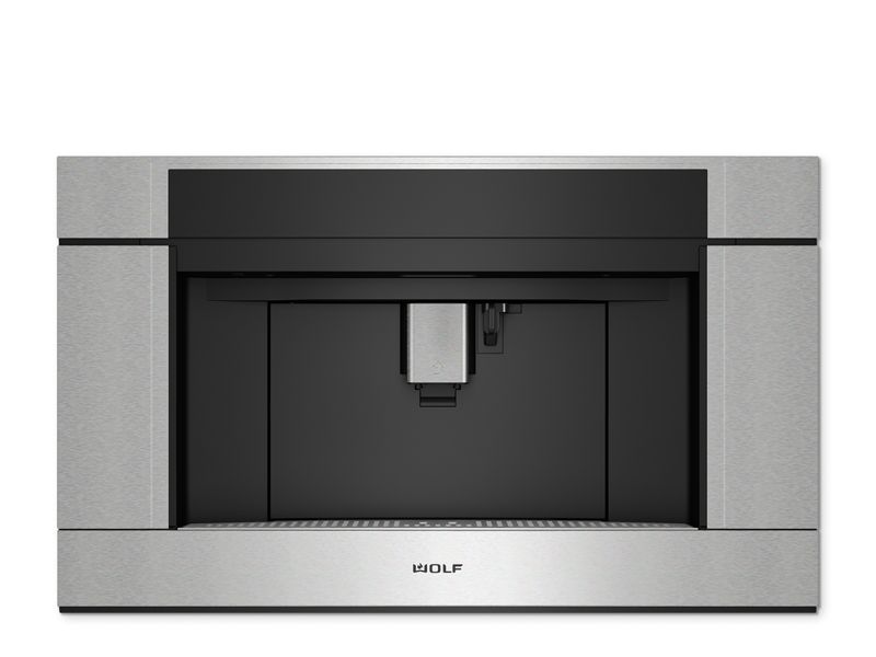 Wolf M Series Transitional Coffee System, model EC50TM — coffee system specified and installed by iKitchen Cabinetry