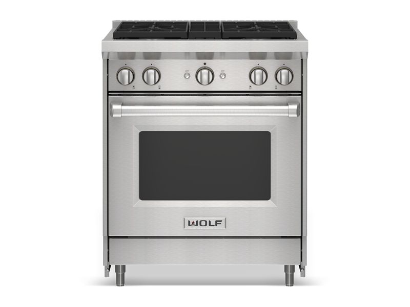 Wolf 30" Gas Range, model GR304-LP — ranges specified and installed by iKitchen Cabinetry, view 6