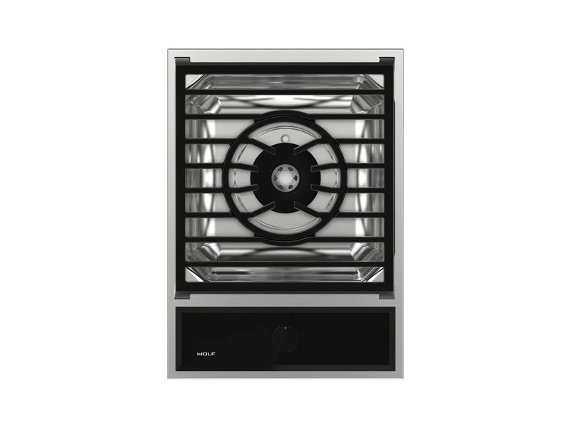 Wolf 15" Transitional Multifunction Module, model MM15TF/S — cooktops & rangetops & modules specified and installed by iKitchen Cabinetry