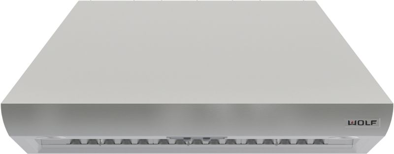 Wolf Pro Island Hood, model PI3418 — ventilation specified and installed by iKitchen Cabinetry, view 2