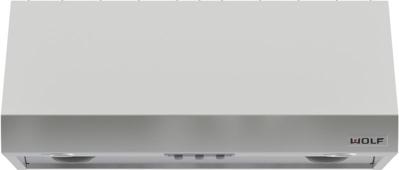 Wolf Pro Wall Hood - 27" Depth, model PW2718 — ventilation specified and installed by iKitchen Cabinetry, view 2