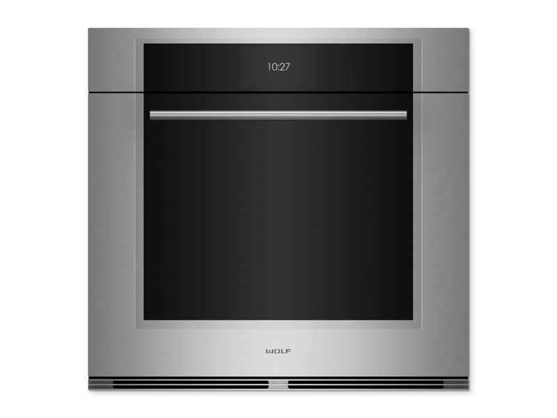 Wolf M Series Transitional Built-In Single Oven, model SO50TM — built-in ovens specified and installed by iKitchen Cabinetry