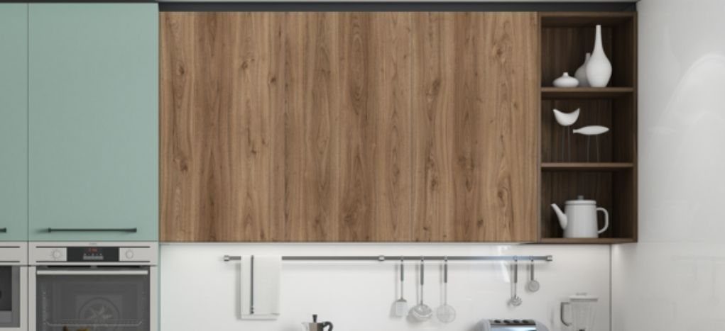 AGT Light Walnut 239 — decorative furniture panel for custom cabinetry, view 4