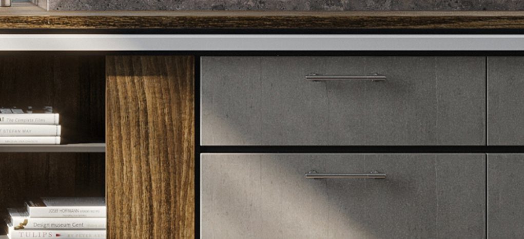 AGT Matt Stone Loft 3032 — decorative furniture panel for custom cabinetry, view 4