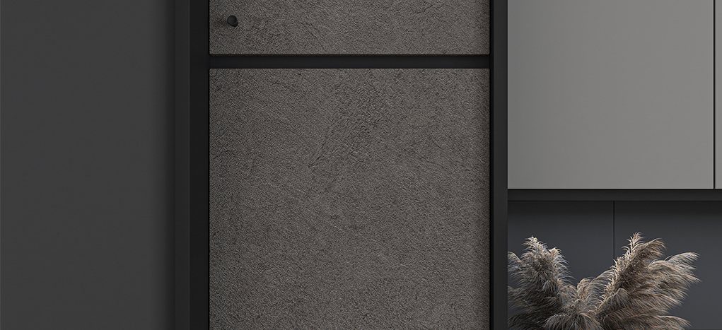 AGT Elite Grey 3048 — decorative furniture panel for custom cabinetry, view 4