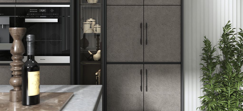 AGT Slate Coffee 3058 — decorative furniture panel for custom cabinetry, view 4