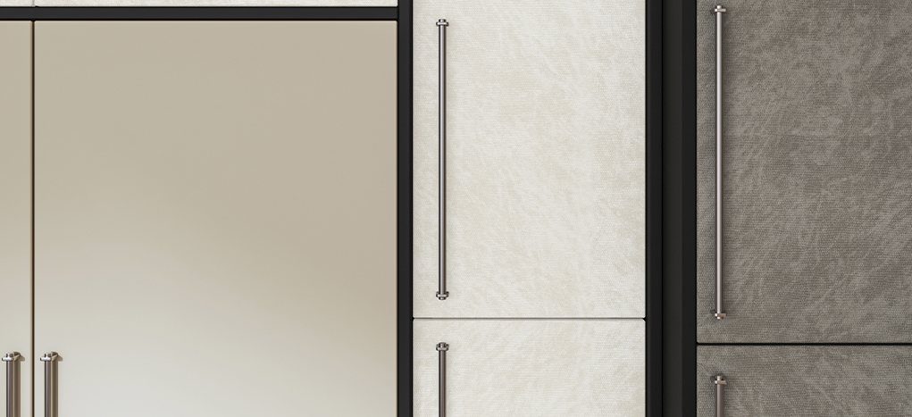 AGT Limba Light Grey 3066 — decorative furniture panel for custom cabinetry, view 4