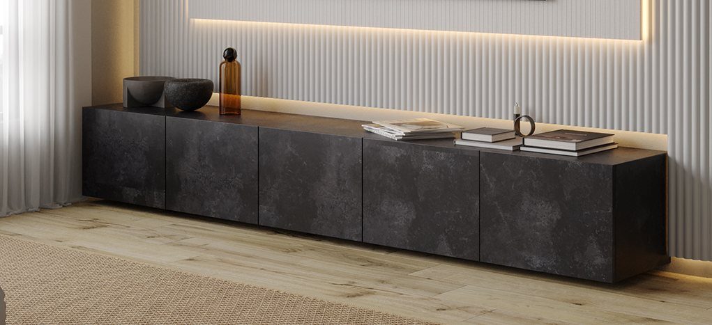AGT Ardoise 3081 — decorative furniture panel for custom cabinetry, view 2