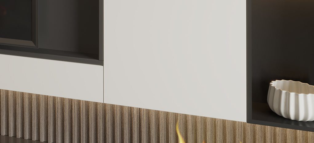 AGT Victoria Grey 3095 — decorative furniture panel for custom cabinetry, view 4