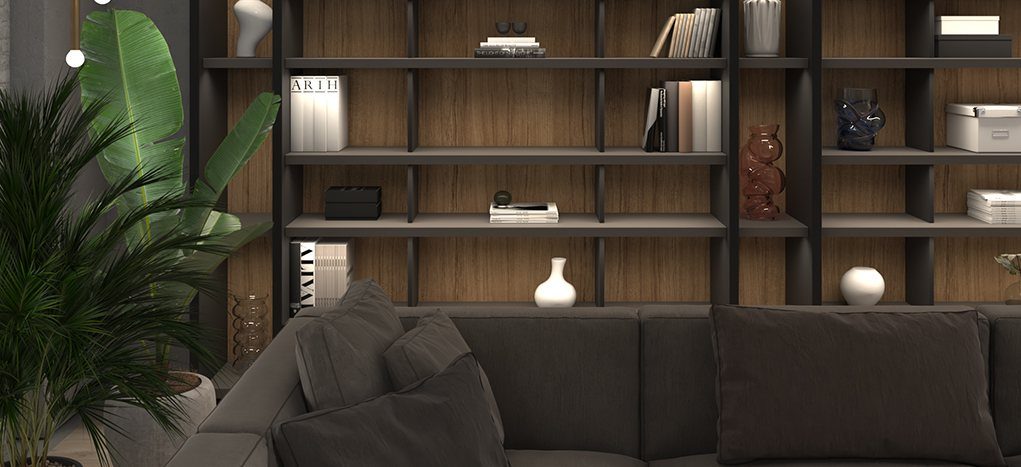 AGT Teak L019 — mdf lam for custom cabinetry, view 2