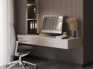 AGT Cappadocia Cream L152 — mdf lam for custom cabinetry, view 5