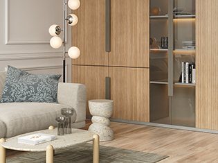 AGT Sepia Line L153 — mdf lam for custom cabinetry, view 5
