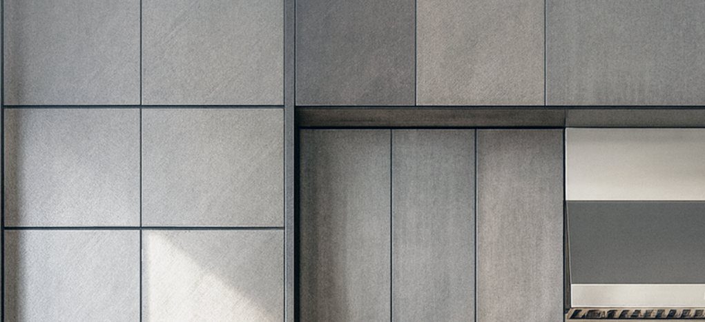 AGT Cross Brushed Metal L172 — mdf lam for custom cabinetry, view 4