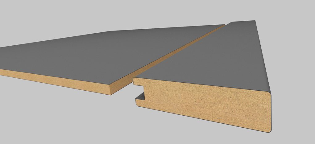 AGT MP-1018 MP-1018 — furniture profile for custom cabinetry, view 3