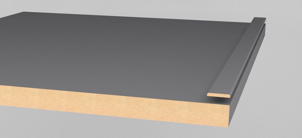 AGT MP-1115 MP-1115 — furniture profile for custom cabinetry, view 3