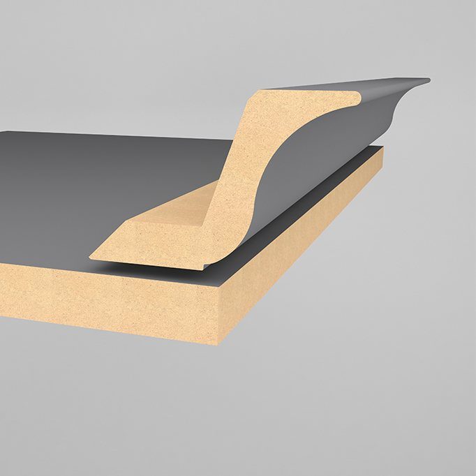 AGT MP-2445-R MP-2445 — furniture profile for custom cabinetry