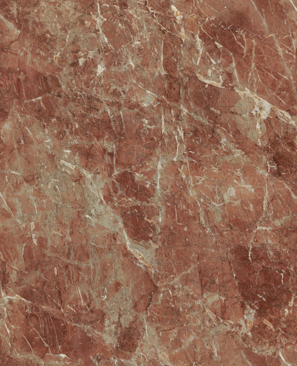 ALVIC Sierra 01 red marble-effect panel sample in SYNCRON Stratos texture