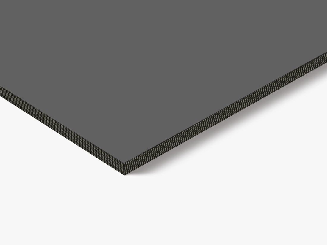EGGER F8980 LI Linea Black — material / stone reproduction panel decor for custom cabinetry (close-up)