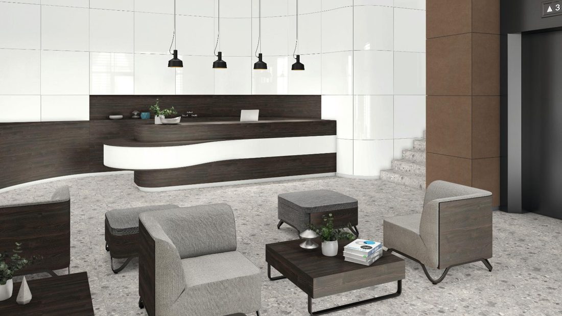 EGGER H1199 ST12 Black-Brown Thermo Oak — woodgrain reproduction panel decor for custom cabinetry (3D view)