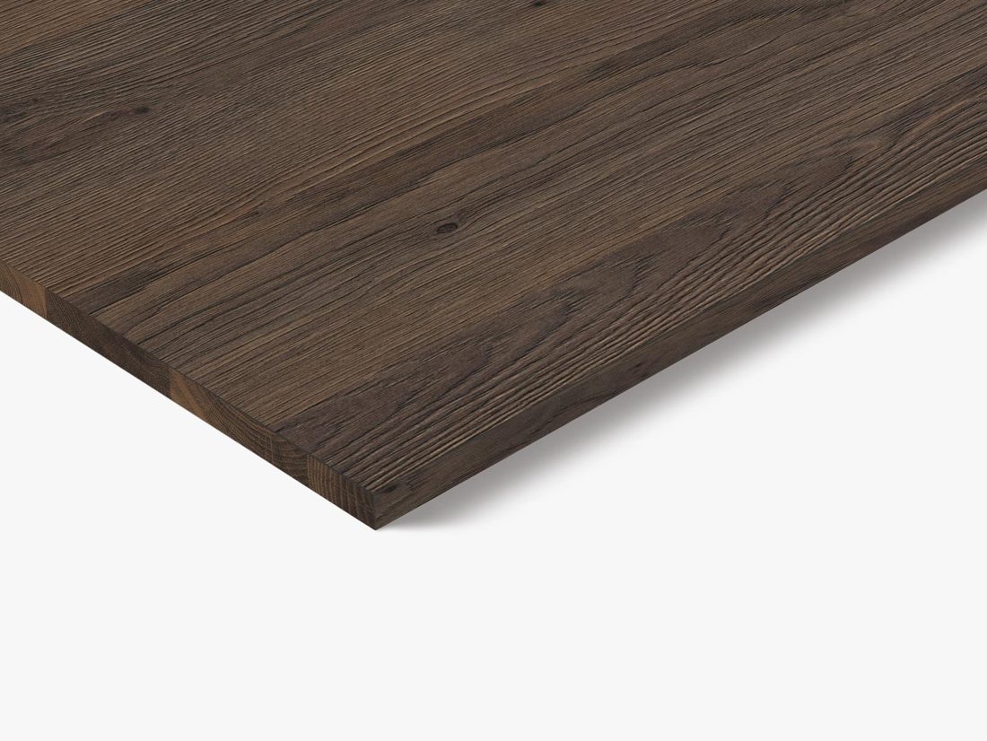 EGGER Q3325 RO Tobacco Gladstone Oak — end-grain panel decor for custom cabinetry (close-up)