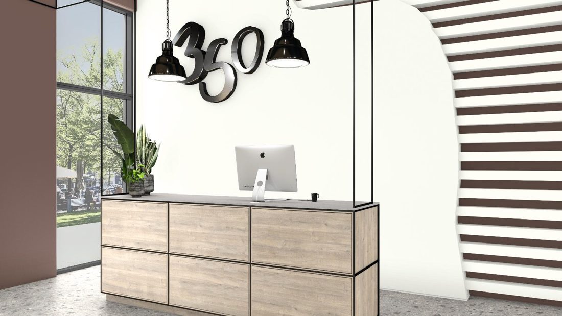 EGGER W1001 ST9 Solid Premium White — uni colour panel decor for custom cabinetry (3D view)