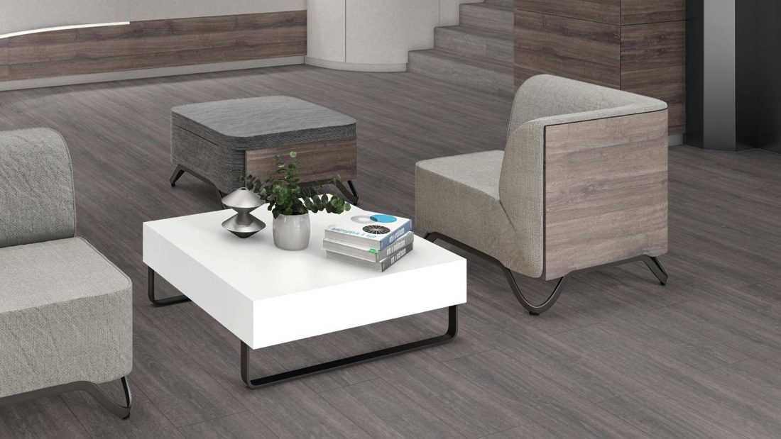 EGGER W1101 PM Solid Alpine White — uni colour panel decor for custom cabinetry (3D view)