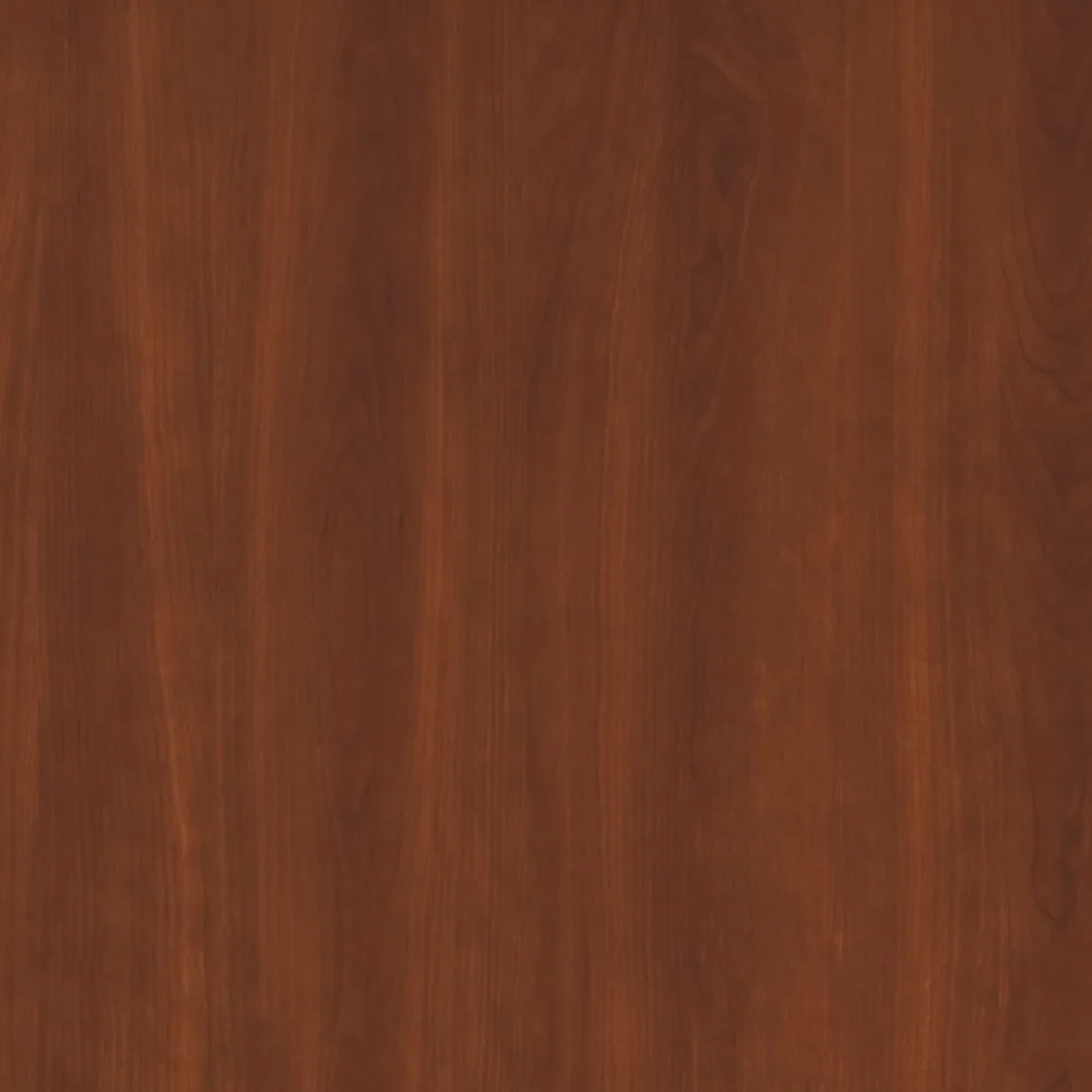 Dark Rum Cherry L473 Tafisa TFL in Crystalite texture — Prélude series panel for custom cabinetry