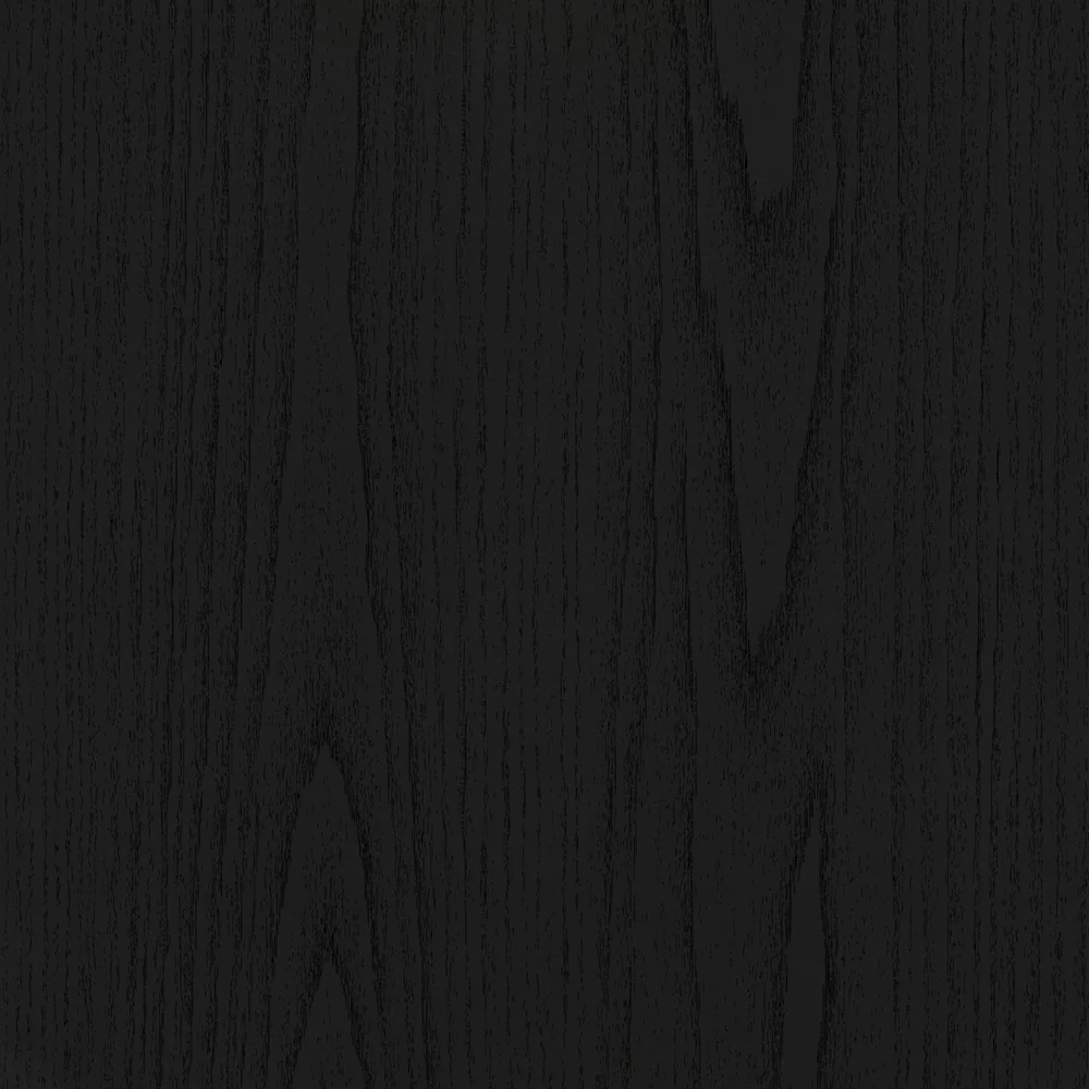 Black M203 Tafisa TFL in Brava texture — Sommet series panel for custom cabinetry