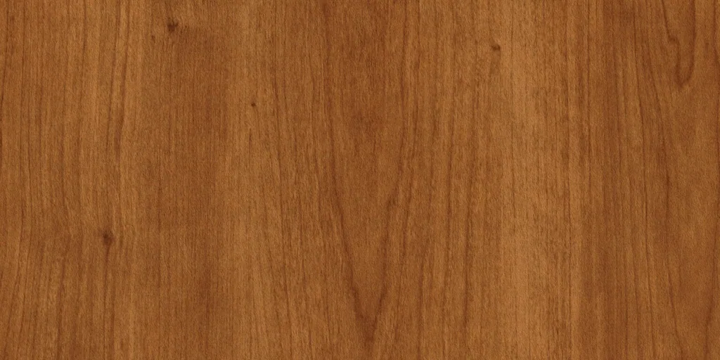 Tobacco Cherry 205 Uniboard TFL in Dolomite texture — amber-tan woodgrain finish for custom cabinetry