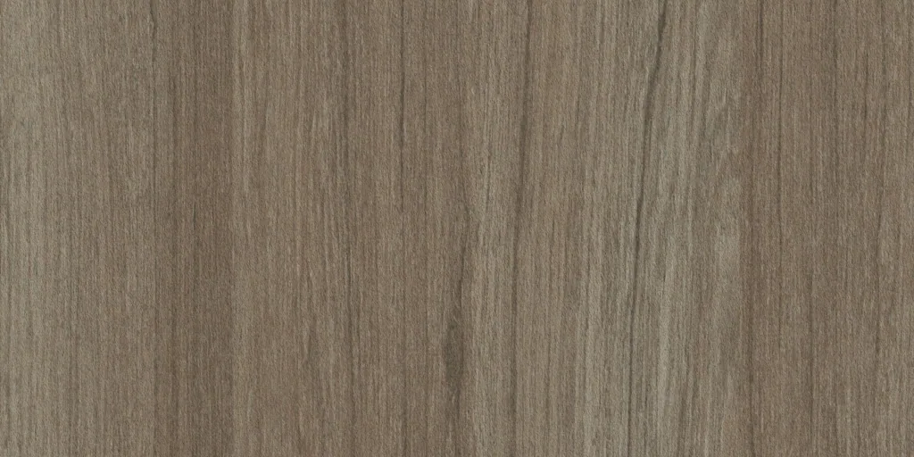 HiTeak 511 Uniboard TFL in High Gloss texture — taupe woodgrain finish for custom cabinetry