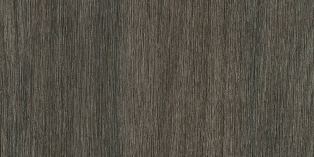 Reflexion K22 Uniboard TFL in Sequoia texture — grey woodgrain finish for custom cabinetry