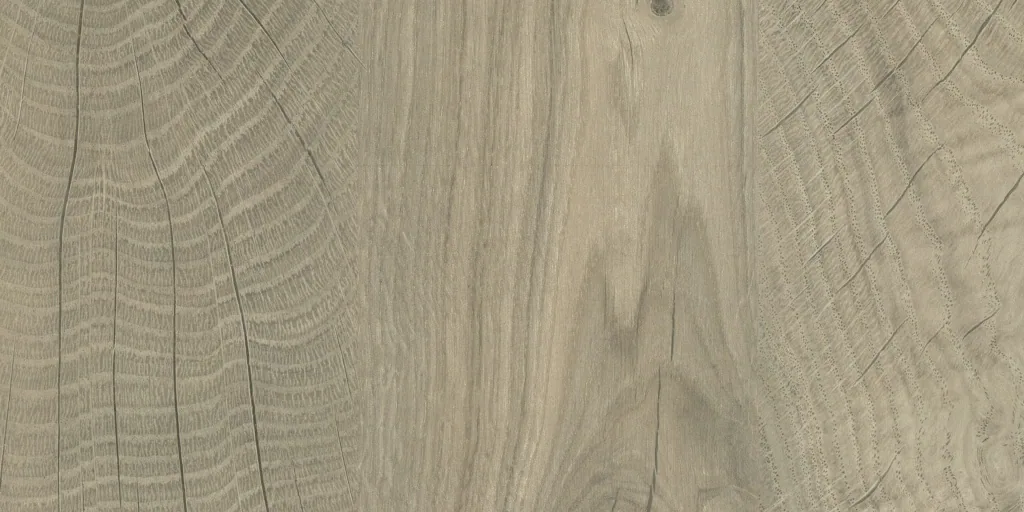 Endgrain K37 Uniboard TFL in Supermat texture — beige woodgrain finish for custom cabinetry