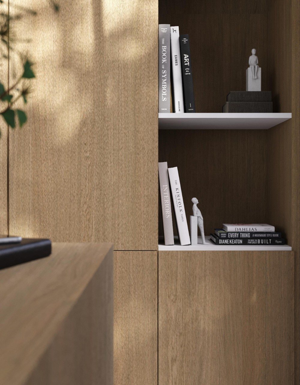 Master Oak double fumed 0H914 rift oak cabinetry panel — iKitchen Cabinetry (in a room, close)