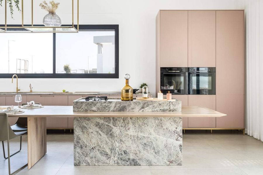 Blush and Brass House — custom kitchens, built-ins & wall units, walk-in closets by iKitchen Cabinetry, view 2