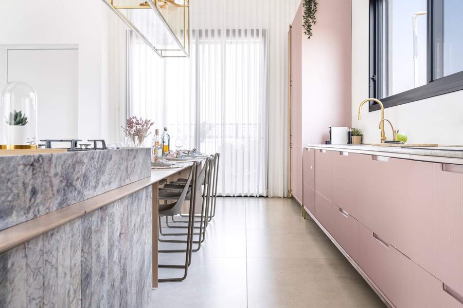 Blush and Brass House — custom kitchens, built-ins & wall units, walk-in closets by iKitchen Cabinetry, view 3