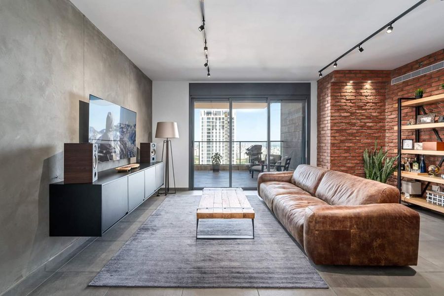 Exposed Brick Loft — built-ins & wall units, bathroom vanities by iKitchen Cabinetry, view 3
