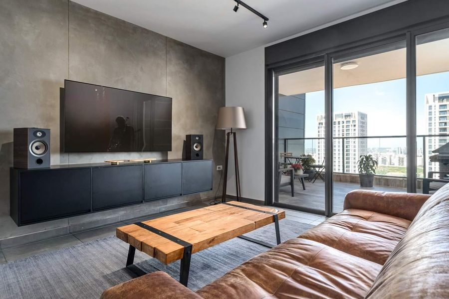 Exposed Brick Loft — built-ins & wall units, bathroom vanities by iKitchen Cabinetry, view 5