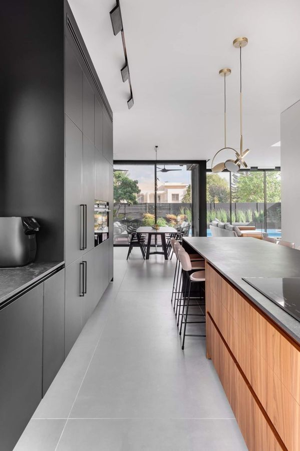Floating Stair Villa — custom kitchens, built-ins & wall units, wall paneling by iKitchen Cabinetry, view 4