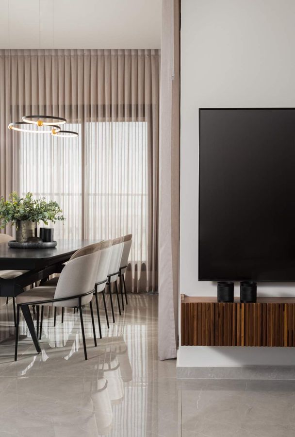 Fluted Walnut Penthouse — custom kitchens, built-ins & wall units, bathroom vanities, walk-in closets by iKitchen Cabinetry, view 8