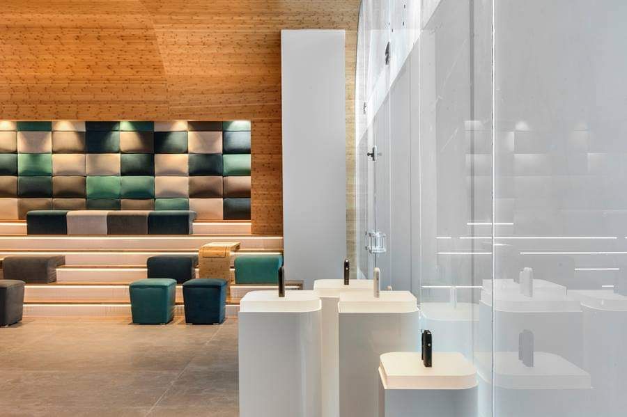 IQOS Flagship — commercial cabinetry, built-ins & wall units, wall paneling by iKitchen Cabinetry, view 5