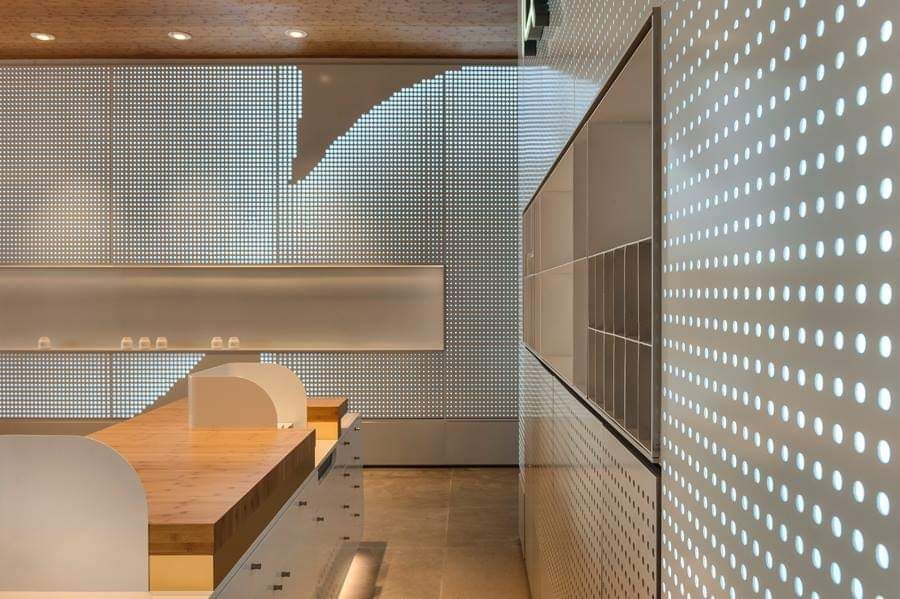 IQOS Flagship — commercial cabinetry, built-ins & wall units, wall paneling by iKitchen Cabinetry, view 6