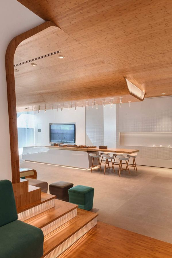IQOS Flagship — commercial cabinetry, built-ins & wall units, wall paneling by iKitchen Cabinetry, view 8